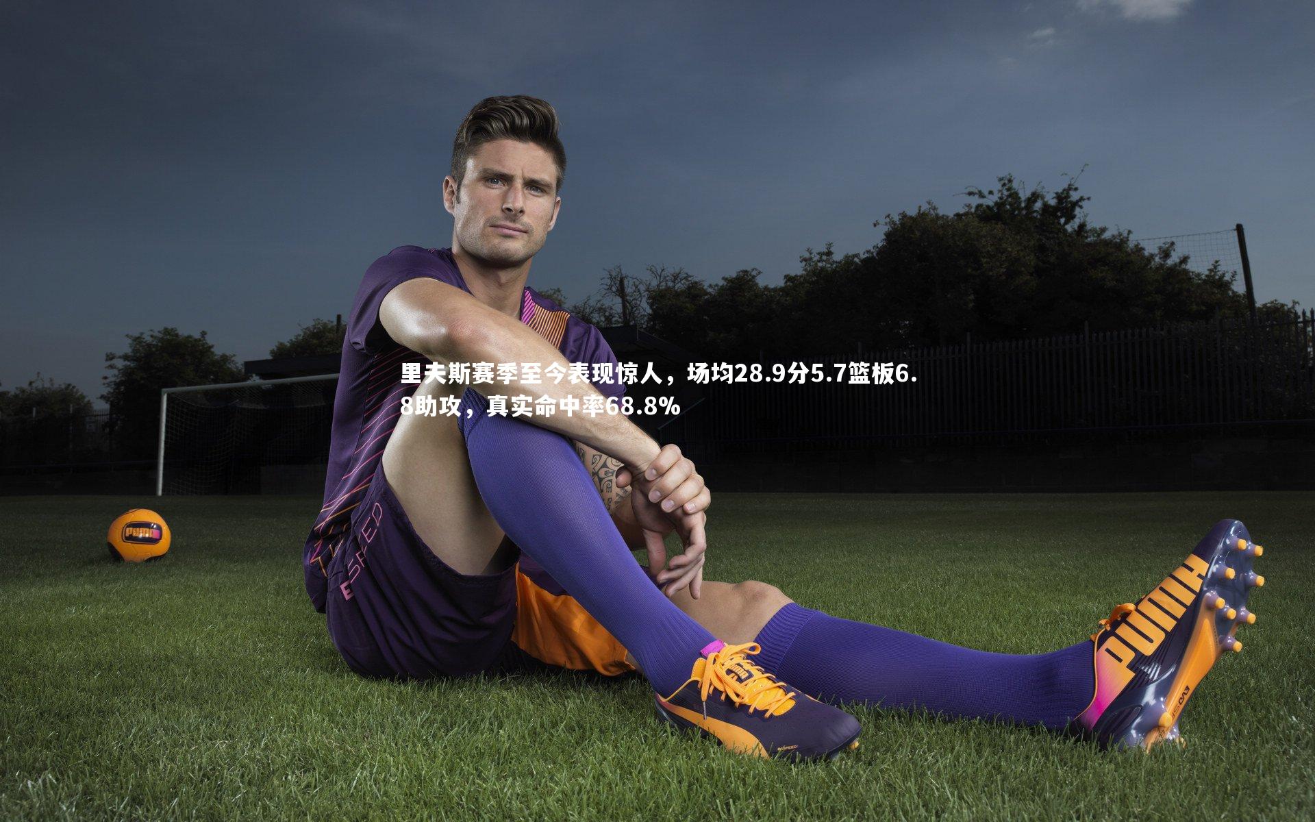 里夫斯赛季至今表现惊人，场均28.9分5.7篮板6.8助攻，真实命中率68.8%